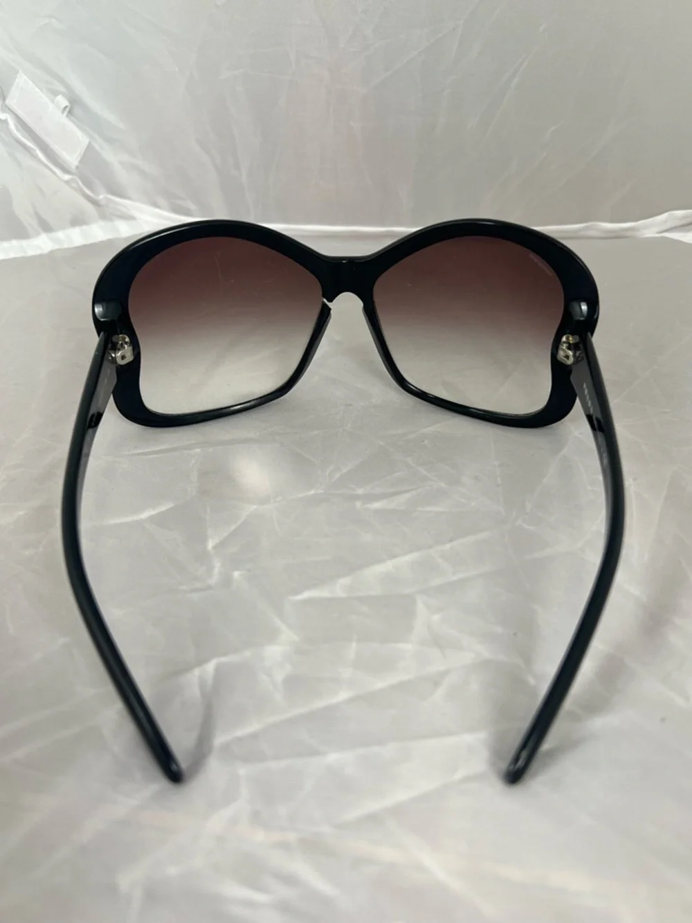💕 PRADA Butterfly Frame Sunglasses Black 61- 15 SPR 18I (Damaged) - Picture 6 of 11